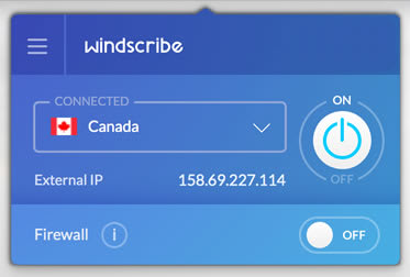 windscribe download in china